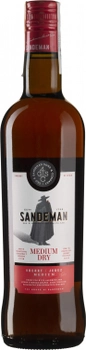 Херес Sandeman Medium Dry Sherry белое полусухое 0.75 л 15% (8421150645101)
