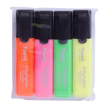 Маркер Axent Highlighter 1-5 мм 4 шт ассорти (2531-40-A)