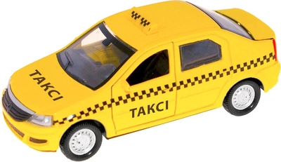 Автомодель TechnoPark Renault Logan Taxi (1:32) (LOGAN-T) (6900006492530)