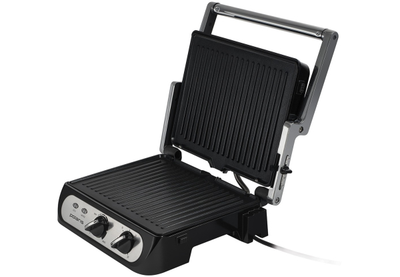Гриль Polaris PGP 1002 Серебристый/Черный