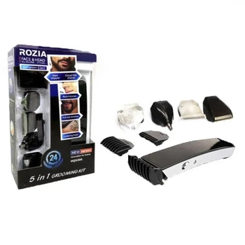 Электробритва с триммером Rozia HQ 5300 5в1 Черная (3550)