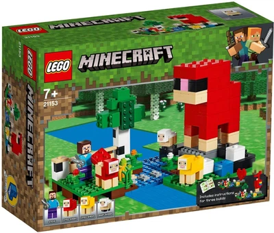 Lego Minecraft Шерстяная ферма 21153