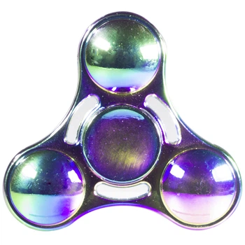 Спиннер металлический Fidget spinner UFO Градиент игрушка антистресс