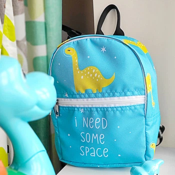 Рюкзак детский Light I need some space (динозавр) 22x28x12 см
