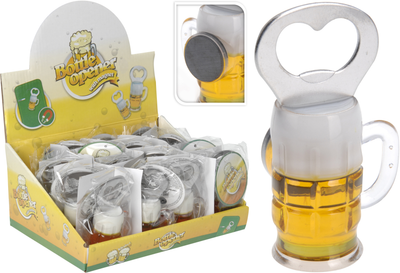 Открывалка для бутылок Excellent Houseware 4.8x3.5x9 см (529000490)