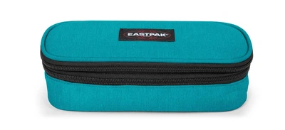 Пенал Eastpak Double Oval Surf Blue, 7.5x22x9 см, бирюзовый (EK33D76V)