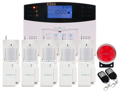 Полный комплект беспроводной GSM сигнализации Kerui PG500 / B2G / GSM30А (комплект 4 econome home)