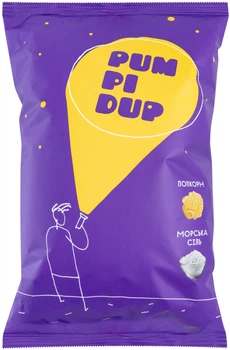 Попкорн Pumpidup Морская соль 90 г (0.09 кг) (4820223990027)