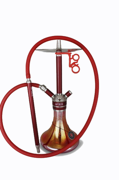Кальян Amy Delux SS 21.02R 65 см red carbon