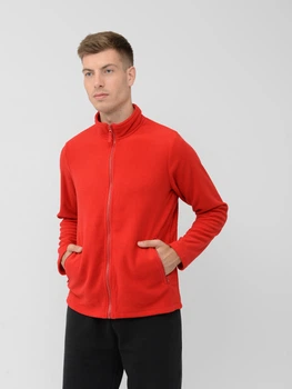 Толстовка на флисе, на молнии мужская Sol`s Norman Men 02093145 M Красная (3660731279891)