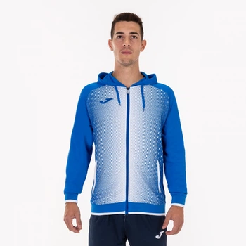 Олимпийка Joma сине-белая с капюшоном SUPERNOVA 101285.702 Joma 2XS