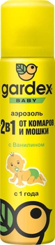 Аерозоль проти комарів і мошки Gardex Baby для дітей від 1 року 80 мл (5904114080017)