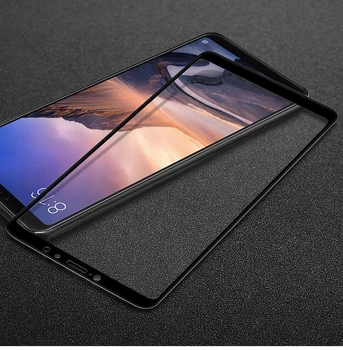 Защитное стекло Chyi для Xiaomi Mi Max 3 Full cover черный 0,26 мм в упаковке