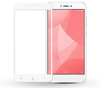 Защитное стекло Chyi Xiaomi Redmi 4X / 4X Pro Full cover белый 0,26 мм