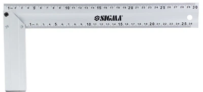 Угольник алюминиевый 300 мм Sigma (3615301)