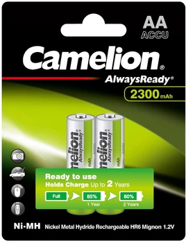 Аккумулятор Camelion R6-2BL AlwaysReady 2300 мАч Ni-MH (NH-AA2300АRBP2)