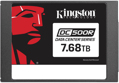SSD диск Kingston DC500R 7.68TB 2.5" SATAIII 3D TLC (SEDC500R/7680G)