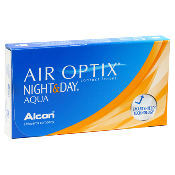 Контактные линзы Alcon Air Optix Night&Day Aqua 3 шт. 8.6 -03.00