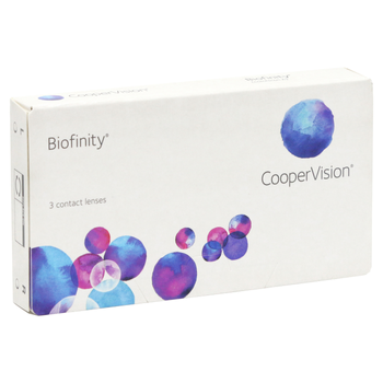 Контактні лінзи CooperVision Biofinity 3 шт. +5.00 +0.00 d14.0 8.6