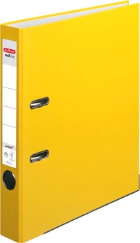 Папка-регистратор Herlitz А4 5 см Protect Жёлтая (5451307)