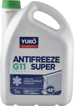 Антифриз Yuko -40 Super G11 5 л Зелений (4820070244496)