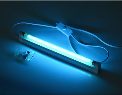Кварцова бактерицидна лампа DELUX з озоном 6 W