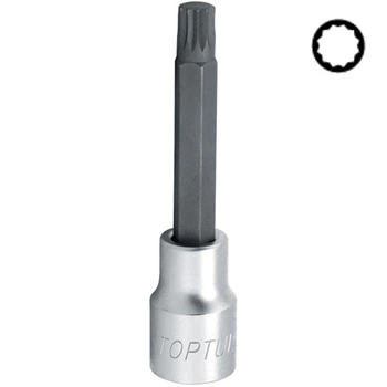 Головка з насадкою SPLINE M12 L100мм 1/2 " BCJA1612 TOPTUL