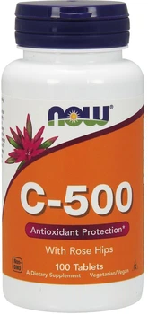 Вітамін C Now Foods C-500 RH 100 таблеток (733739006707)