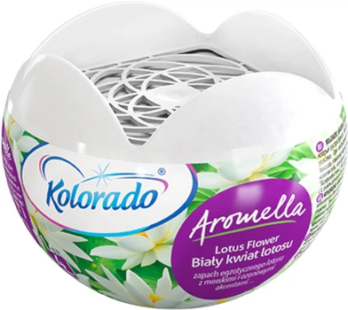 Освіжувач повітря гелевий Kolorado Aromela Квітка лотоса 150 г (5902506009608)