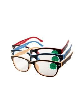 Набір окулярів для читання (3шт) +1 Graffiti 14х4см Різнобарвний 32000000054360