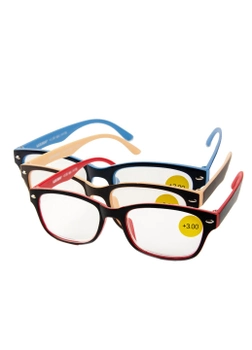 Набір окулярів для читання (3шт) +3 Graffiti 14х4см Різнобарвний 32000000054285