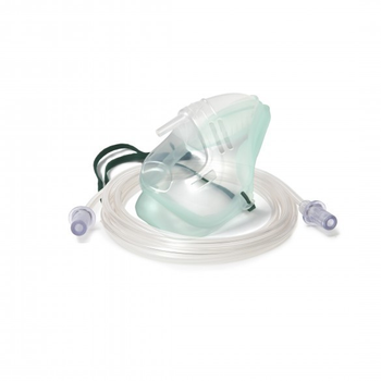 Кислородная маска Intersurgical EcoLite для взрослых (medium c трубкой 2.1 м)