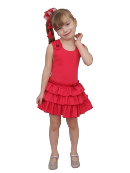 Сарафан Попелюшка 918одн 110 см Коралловый