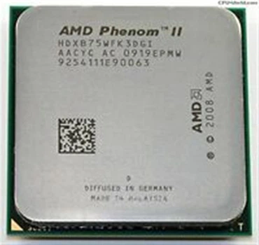 Процессор AMD Phenom II X3 B75 (Socket AM3) Tray (HDXB75WFK3DGI) из разборки