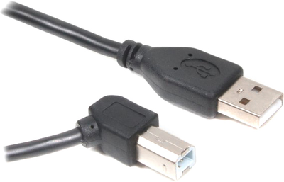 Кабель Cablexpert USB 2.0 Type-A - Type-B 3 м Black (CCP-USB2-AMBM90-10)