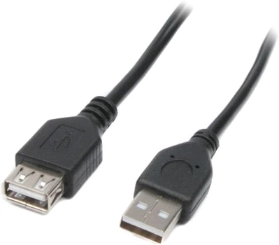Удлинитель Maxxter USB 2.0 3 м Black (U-AMAF-10)