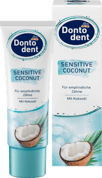 Зубная паста Dontodent Zahnpasta Sensitive Coconut, 75 мл