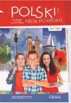 Книга Polski, krok po kroku Junior 1 Podręcznik + Audio + kod dostępy