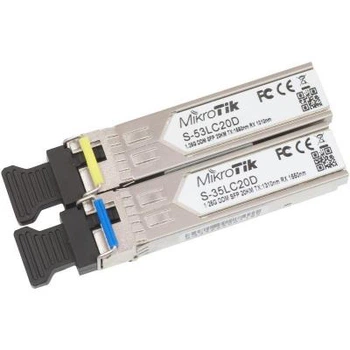 Модуль SFP Mikrotik S-35/53LC20D 1.25G 20км LC для сетей
