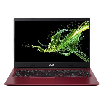Ноутбук Acer Aspire 3 A315-55G (NX.HG4EU.018); 15.6" FullHD (1920x1080) TN LED матовый / Intel Core i5-8265U (1.6 - 3.9 ГГц) / RAM 8 ГБ / HDD 1 ТБ / nVidia GeForce MX230, 2 ГБ / нет ОП / LAN / Wi-Fi / BT / веб-камера / Endless OS / 1.9 кг / красный