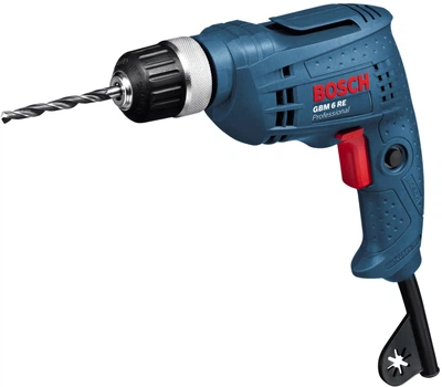 Дриль Bosch GBM 6 RE 350Вт ШЗП 1-10мм 0-4000об·хв 1.2кг