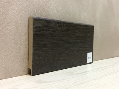 Плінтус Супер Профіль Венге 2800x79x12,5 Темно коричневий 1279v
