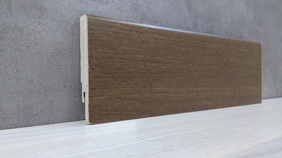 Плінтус Luciano Tratline 533 2400x82x15 Коричневий 173082QC16L533