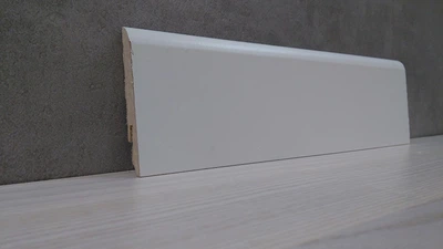 Плінтус Luciano Promalin RAL 9010 2400x70x16 (Білий матовий) 028MC70X16/5