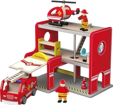 Ігровий набір Viga Toys Пожежна станція (50828)