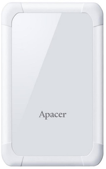 Жорсткий диск Apacer AC532 2TB 5400rpm 8MB AP2TBAC532W-1 2.5" USB 3.1 External White