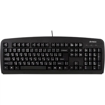 Клавиатура A4tech KB-720A USB Черная 107 key, w/Ukr. keys, ergonomic