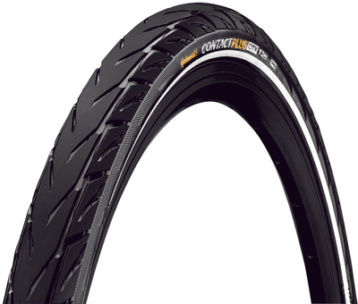 Велопокрышка Continental Contact Plus City 26 x 2.20 Черная (101334)