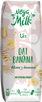 Напиток овсяный с бананом Vega Milk 250 мл (4820192262163)