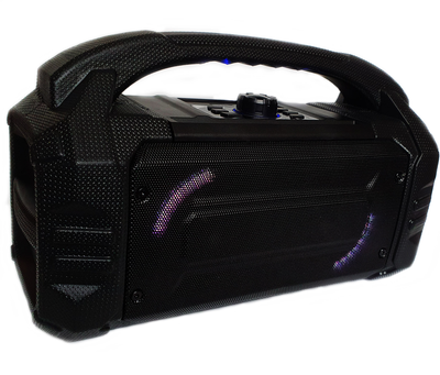 Портативная беспроводная bluetooth стерео колонка Boombox Mega Bass A652 Черная (652)